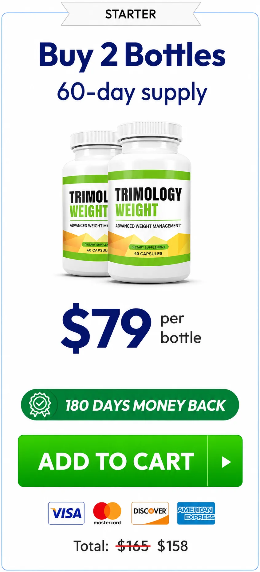 Trimology 2-Bottle Supply Price Offer